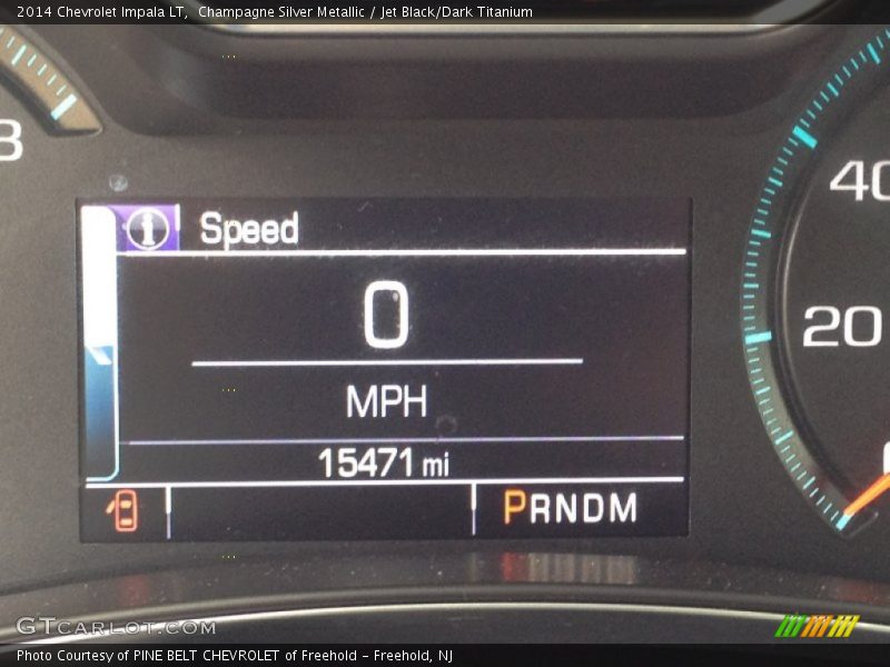 Champagne Silver Metallic / Jet Black/Dark Titanium 2014 Chevrolet Impala LT