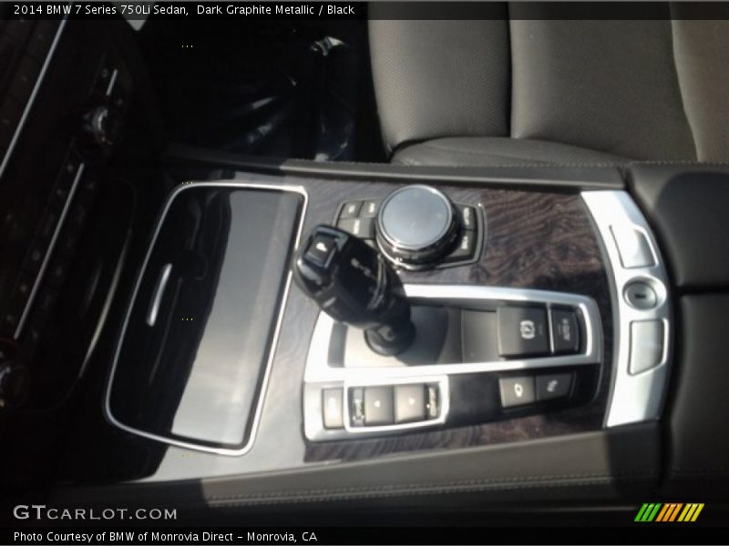 Dark Graphite Metallic / Black 2014 BMW 7 Series 750Li Sedan