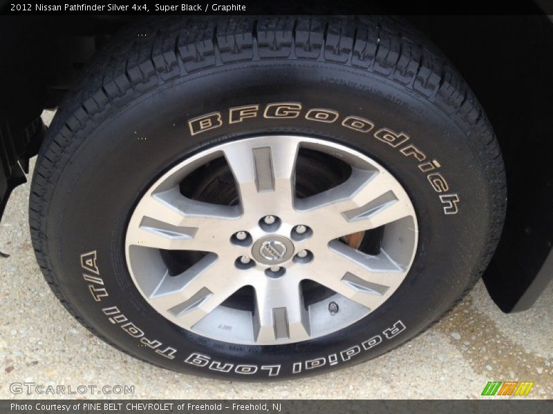 Super Black / Graphite 2012 Nissan Pathfinder Silver 4x4