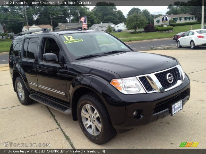 Super Black / Graphite 2012 Nissan Pathfinder Silver 4x4