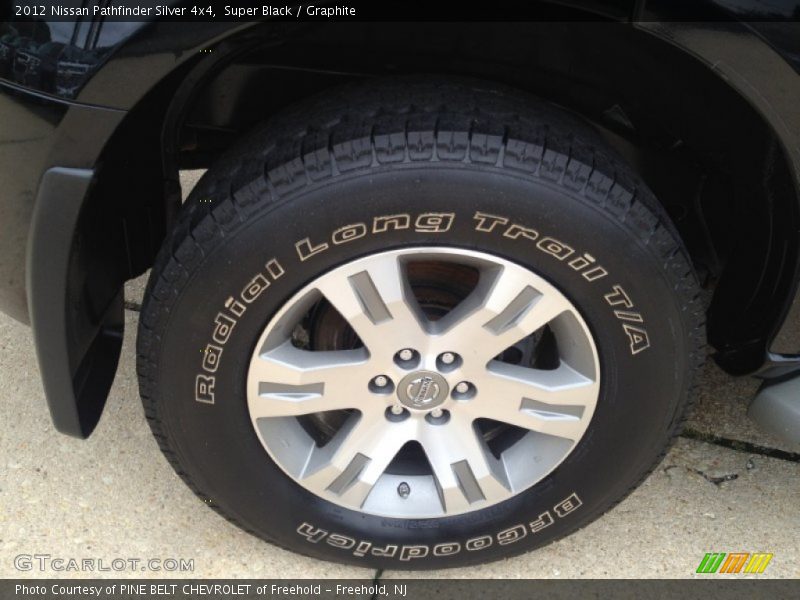 Super Black / Graphite 2012 Nissan Pathfinder Silver 4x4