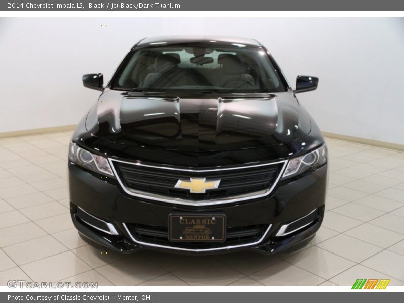 Black / Jet Black/Dark Titanium 2014 Chevrolet Impala LS