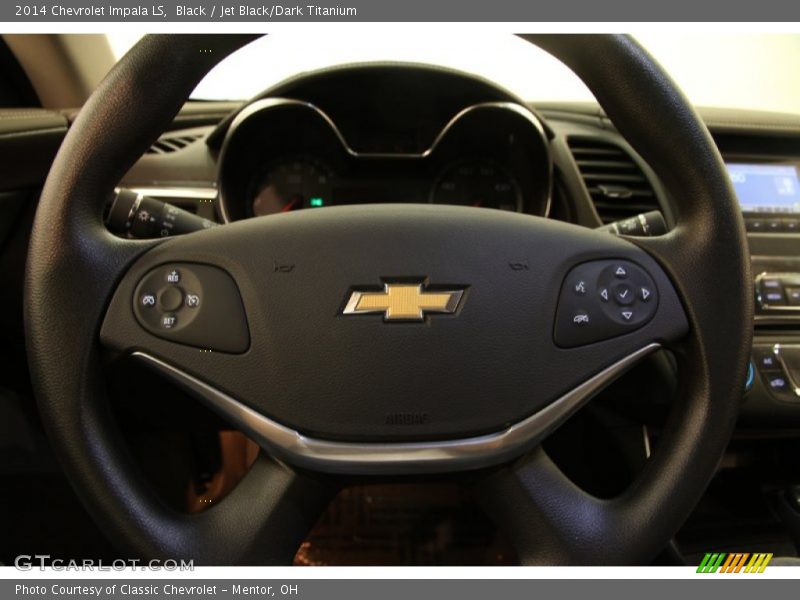 Black / Jet Black/Dark Titanium 2014 Chevrolet Impala LS
