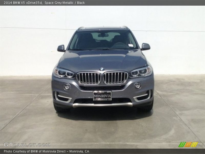 Space Grey Metallic / Black 2014 BMW X5 xDrive35d