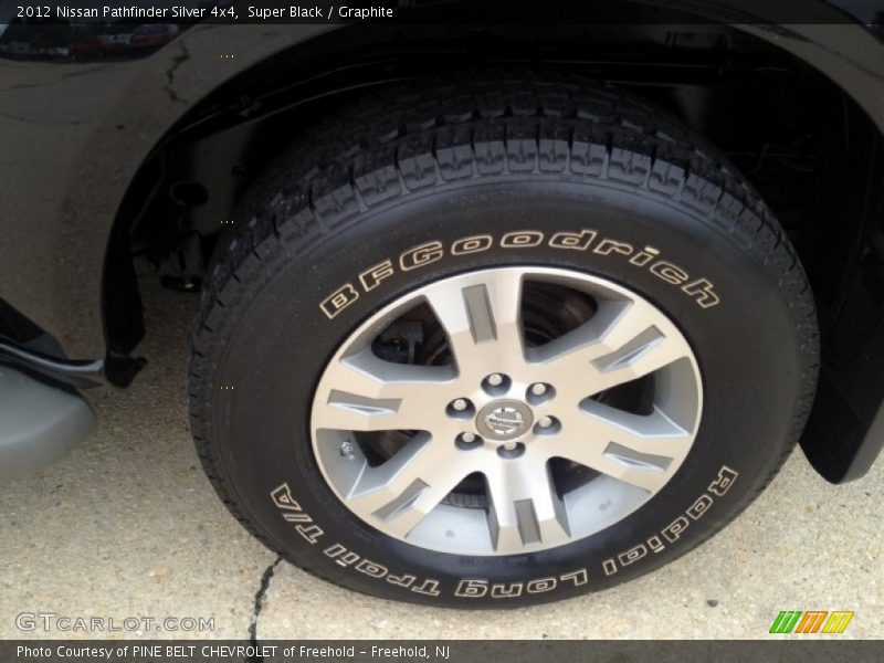Super Black / Graphite 2012 Nissan Pathfinder Silver 4x4