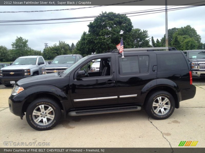 Super Black / Graphite 2012 Nissan Pathfinder Silver 4x4