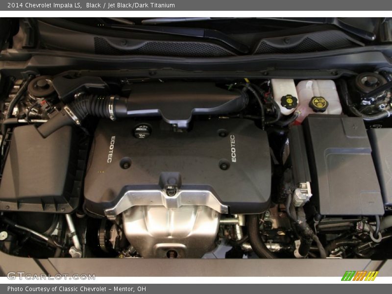 Black / Jet Black/Dark Titanium 2014 Chevrolet Impala LS
