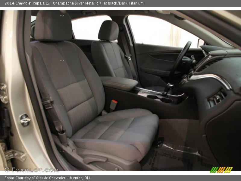 Champagne Silver Metallic / Jet Black/Dark Titanium 2014 Chevrolet Impala LS