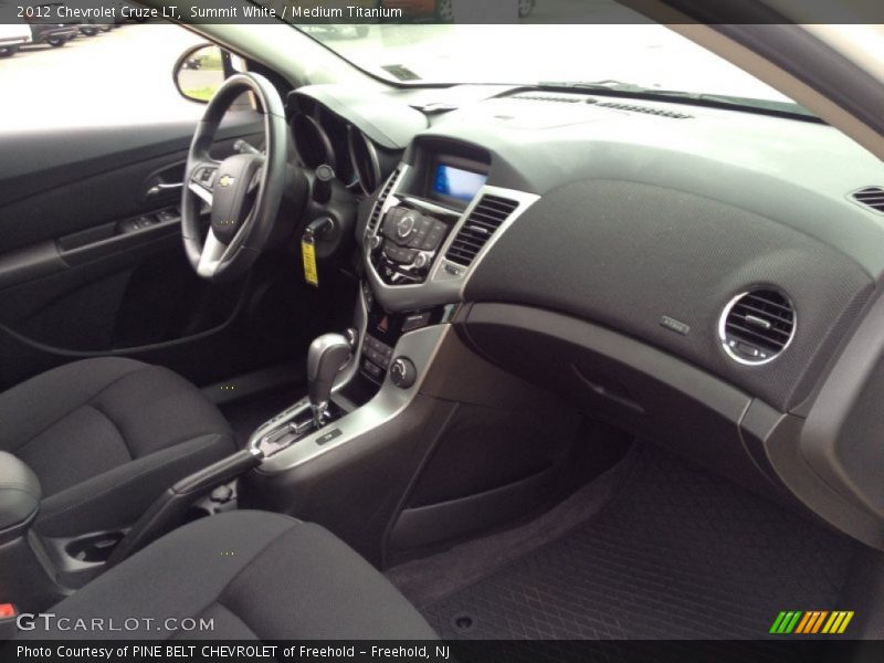 Summit White / Medium Titanium 2012 Chevrolet Cruze LT