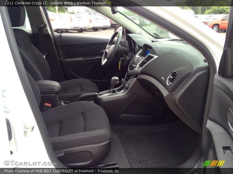 Summit White / Medium Titanium 2012 Chevrolet Cruze LT