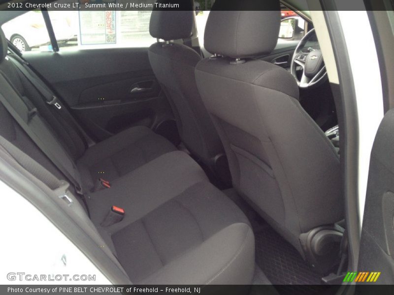 Summit White / Medium Titanium 2012 Chevrolet Cruze LT