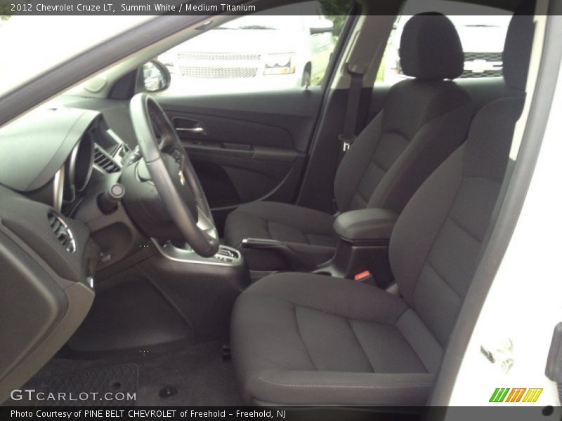 Summit White / Medium Titanium 2012 Chevrolet Cruze LT