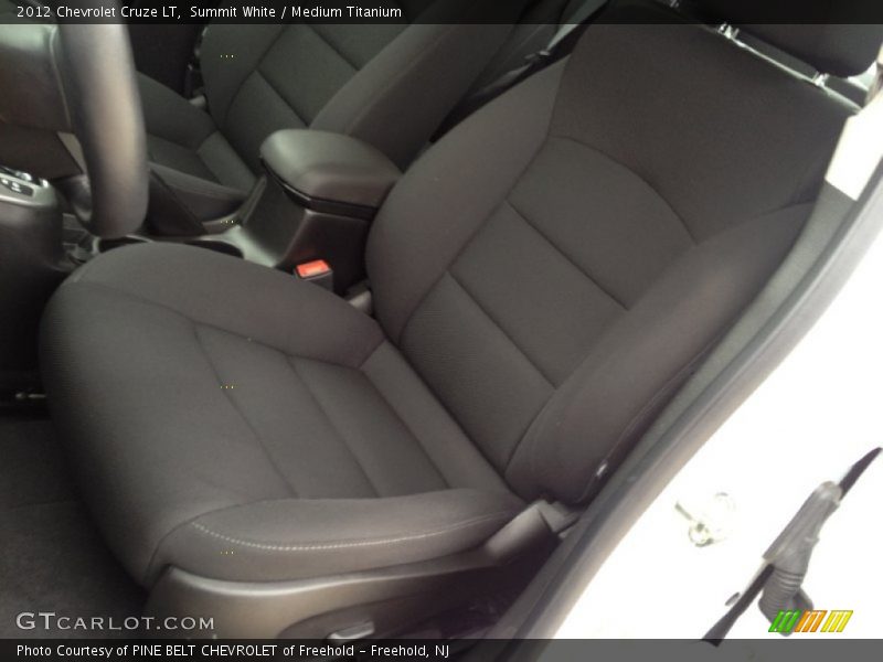 Summit White / Medium Titanium 2012 Chevrolet Cruze LT
