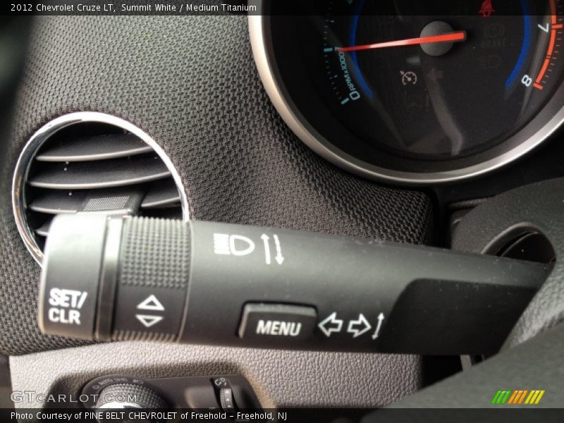 Summit White / Medium Titanium 2012 Chevrolet Cruze LT
