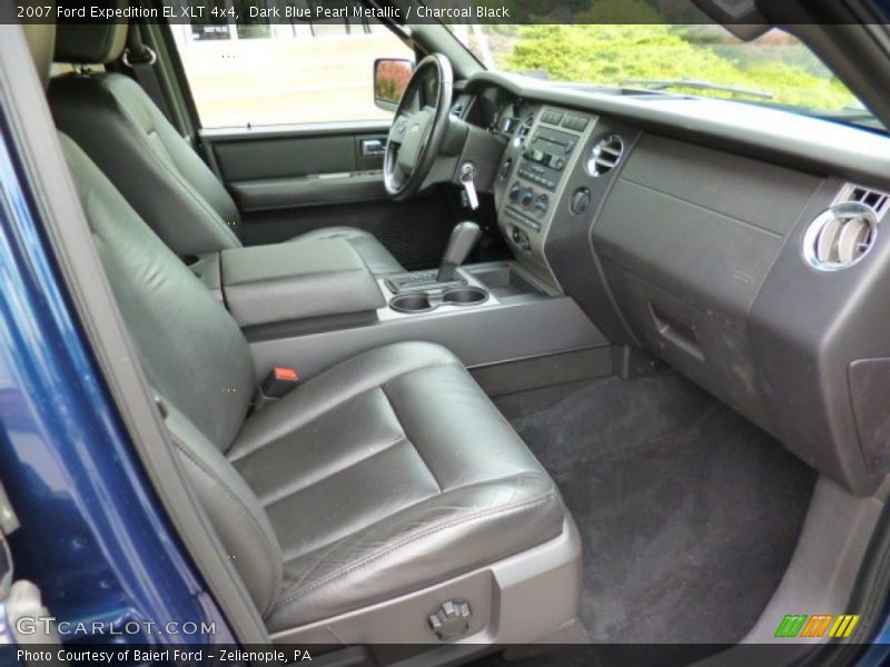 Dark Blue Pearl Metallic / Charcoal Black 2007 Ford Expedition EL XLT 4x4