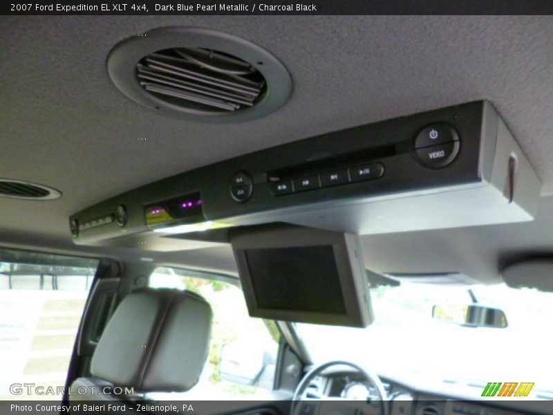 Dark Blue Pearl Metallic / Charcoal Black 2007 Ford Expedition EL XLT 4x4