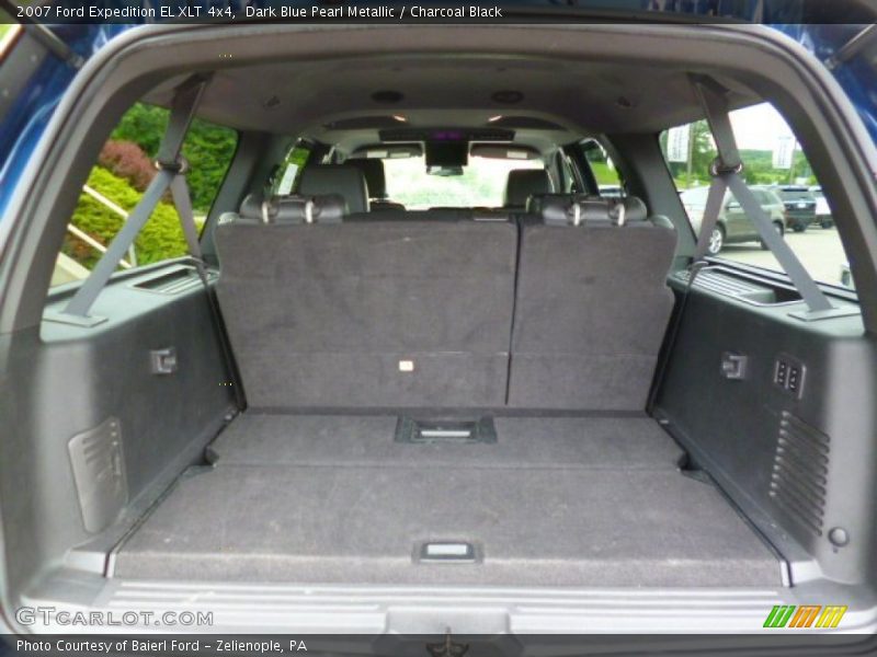 Dark Blue Pearl Metallic / Charcoal Black 2007 Ford Expedition EL XLT 4x4