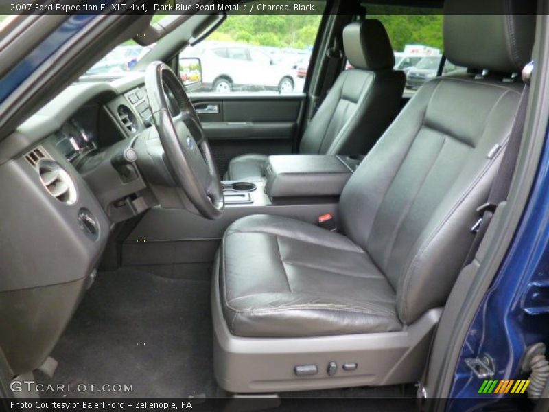 Dark Blue Pearl Metallic / Charcoal Black 2007 Ford Expedition EL XLT 4x4