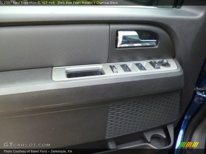 Dark Blue Pearl Metallic / Charcoal Black 2007 Ford Expedition EL XLT 4x4