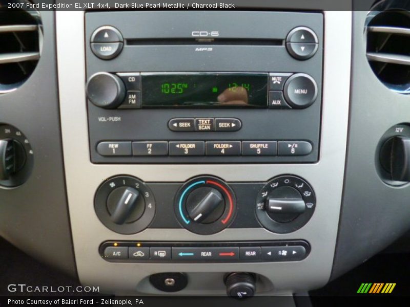 Dark Blue Pearl Metallic / Charcoal Black 2007 Ford Expedition EL XLT 4x4