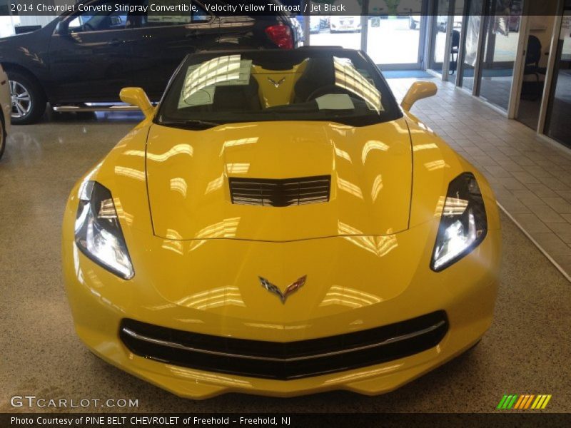  2014 Corvette Stingray Convertible Velocity Yellow Tintcoat