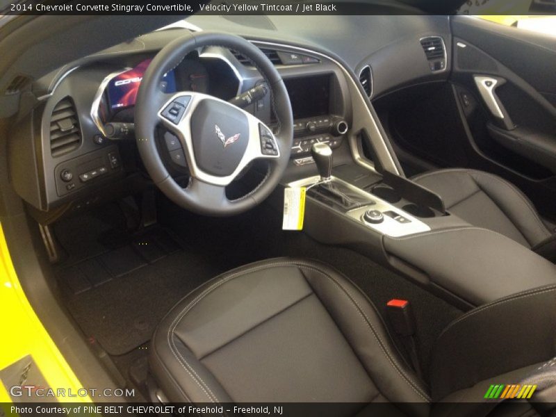  2014 Corvette Stingray Convertible Jet Black Interior