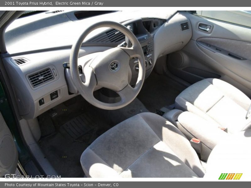  2001 Prius Hybrid Gray Interior
