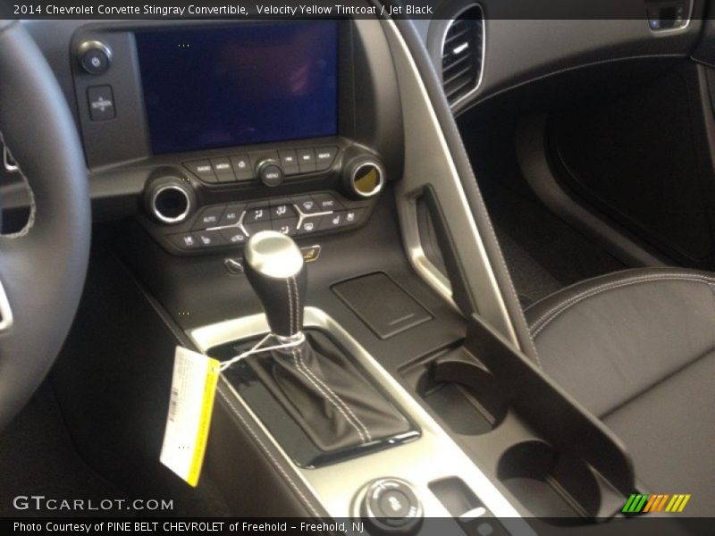 Velocity Yellow Tintcoat / Jet Black 2014 Chevrolet Corvette Stingray Convertible