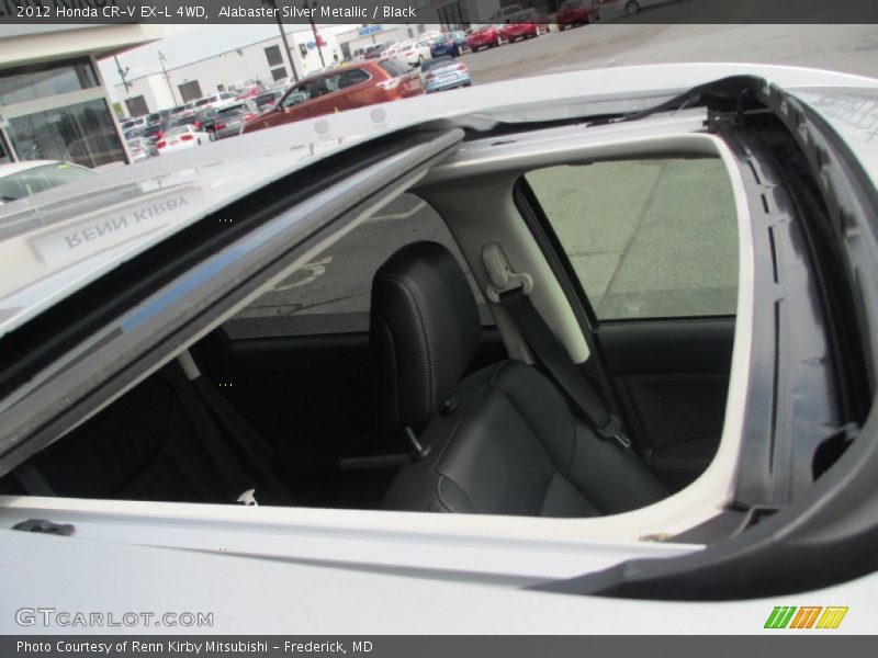 Alabaster Silver Metallic / Black 2012 Honda CR-V EX-L 4WD