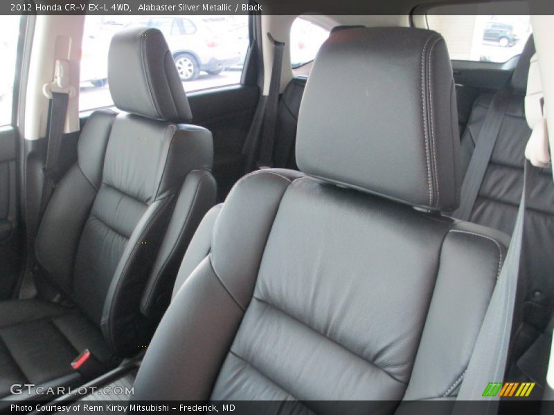 Alabaster Silver Metallic / Black 2012 Honda CR-V EX-L 4WD