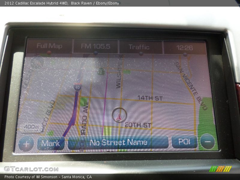 Navigation of 2012 Escalade Hybrid 4WD