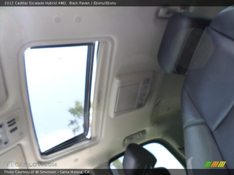Black Raven / Ebony/Ebony 2012 Cadillac Escalade Hybrid 4WD