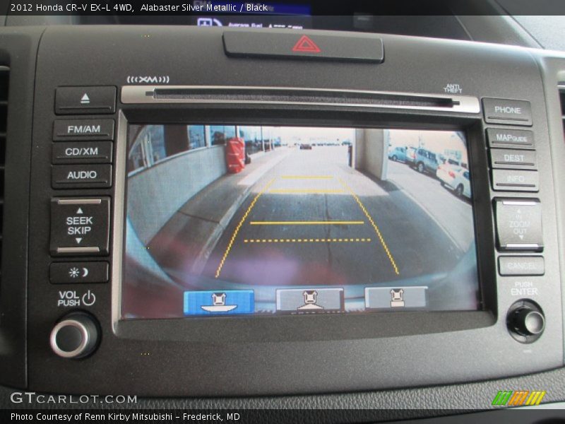 Alabaster Silver Metallic / Black 2012 Honda CR-V EX-L 4WD