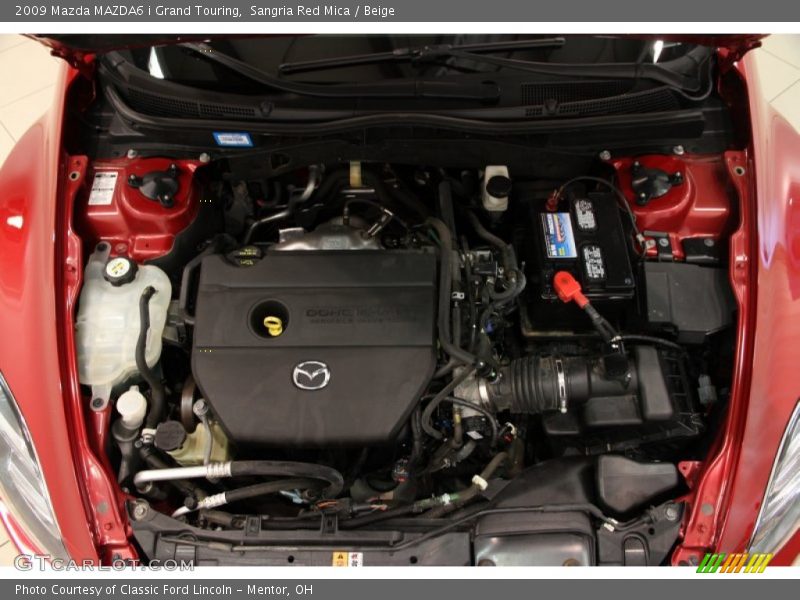 Sangria Red Mica / Beige 2009 Mazda MAZDA6 i Grand Touring