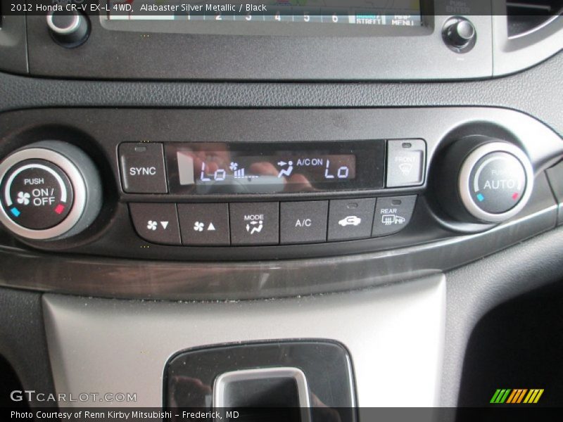 Alabaster Silver Metallic / Black 2012 Honda CR-V EX-L 4WD