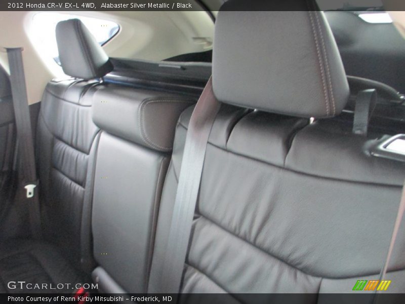 Alabaster Silver Metallic / Black 2012 Honda CR-V EX-L 4WD