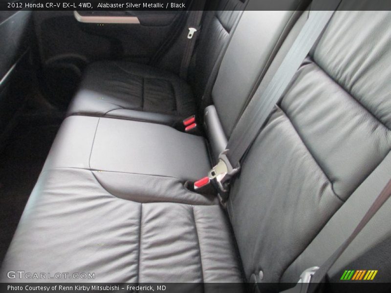 Alabaster Silver Metallic / Black 2012 Honda CR-V EX-L 4WD