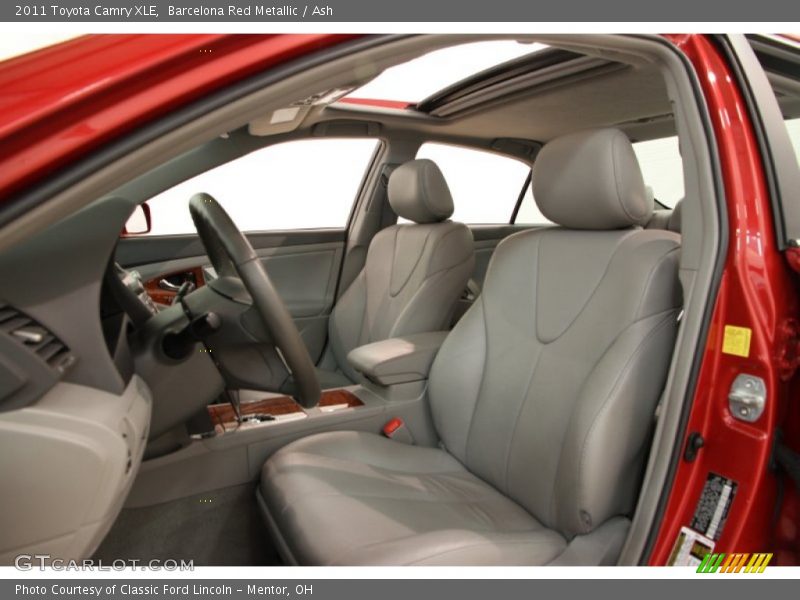 Barcelona Red Metallic / Ash 2011 Toyota Camry XLE