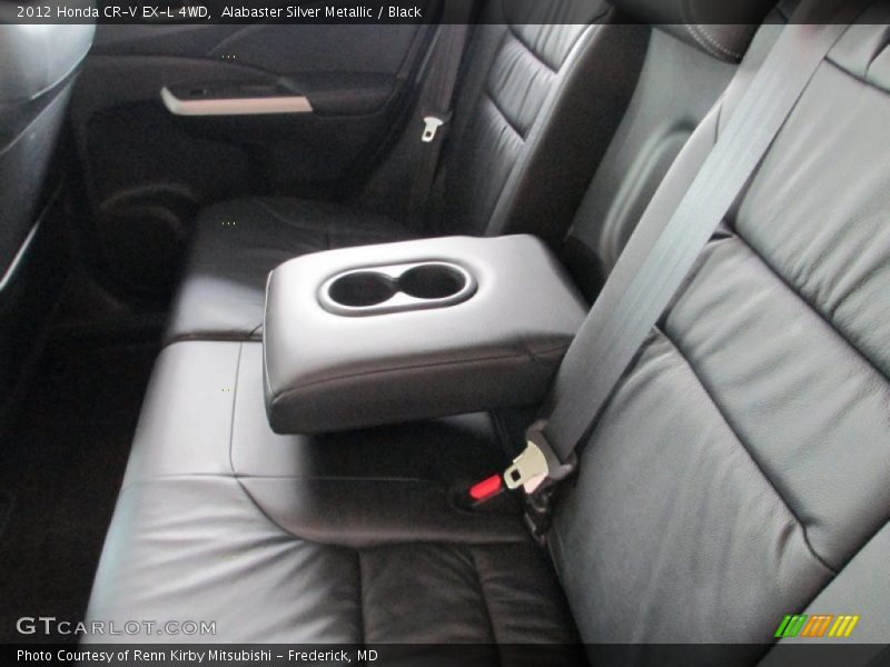 Alabaster Silver Metallic / Black 2012 Honda CR-V EX-L 4WD