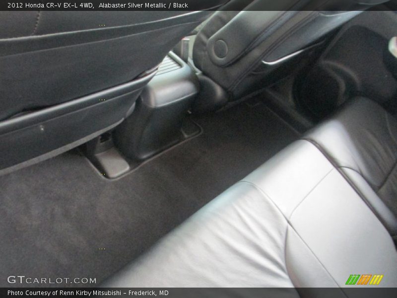 Alabaster Silver Metallic / Black 2012 Honda CR-V EX-L 4WD