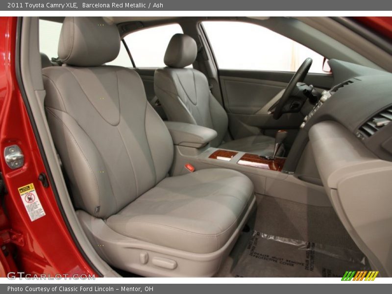 Barcelona Red Metallic / Ash 2011 Toyota Camry XLE