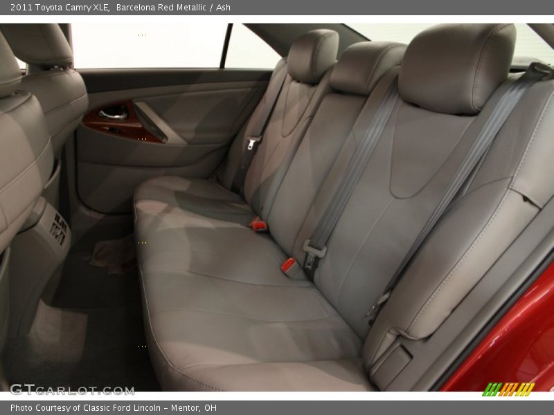 Barcelona Red Metallic / Ash 2011 Toyota Camry XLE