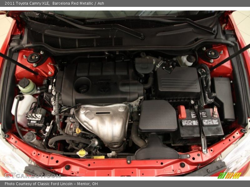 Barcelona Red Metallic / Ash 2011 Toyota Camry XLE