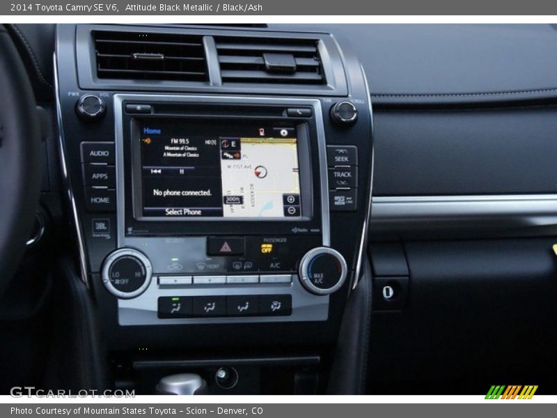 Attitude Black Metallic / Black/Ash 2014 Toyota Camry SE V6