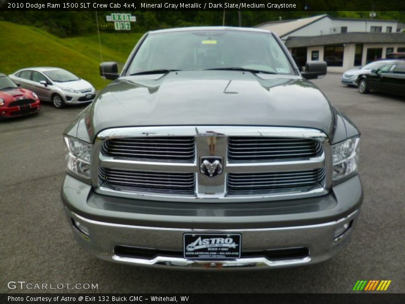 Mineral Gray Metallic / Dark Slate/Medium Graystone 2010 Dodge Ram 1500 SLT Crew Cab 4x4