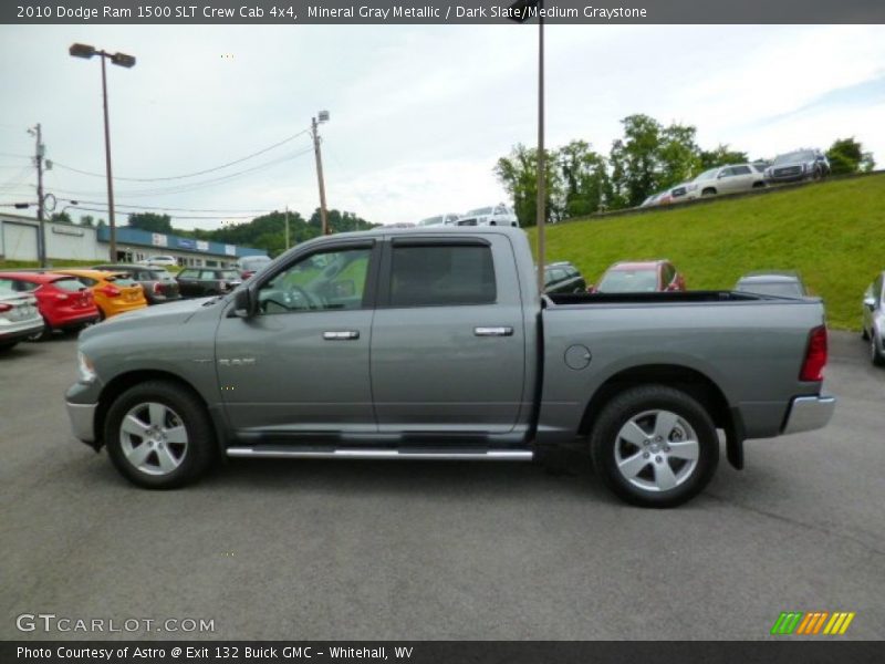 Mineral Gray Metallic / Dark Slate/Medium Graystone 2010 Dodge Ram 1500 SLT Crew Cab 4x4