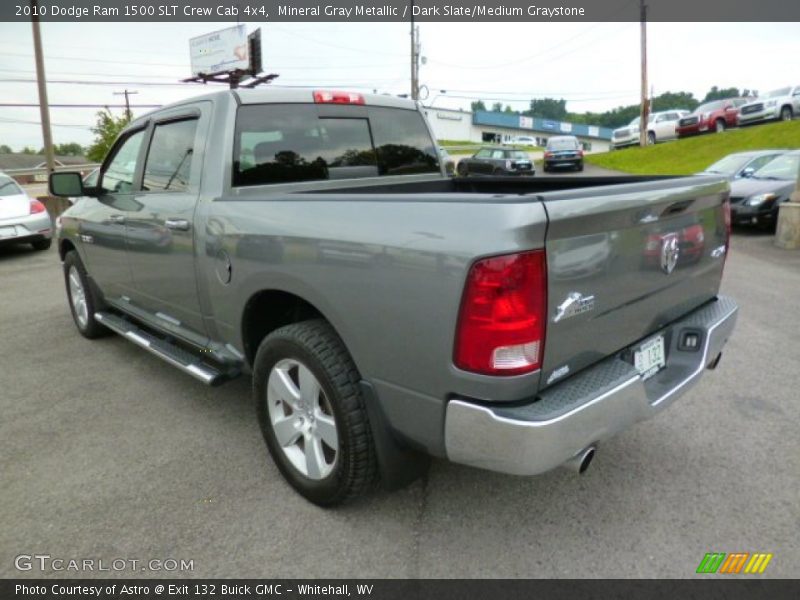 Mineral Gray Metallic / Dark Slate/Medium Graystone 2010 Dodge Ram 1500 SLT Crew Cab 4x4