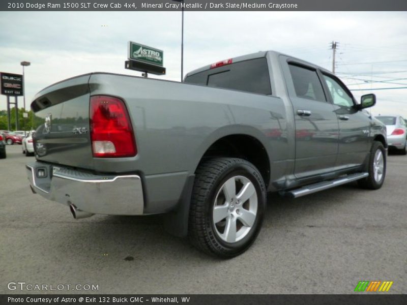 Mineral Gray Metallic / Dark Slate/Medium Graystone 2010 Dodge Ram 1500 SLT Crew Cab 4x4
