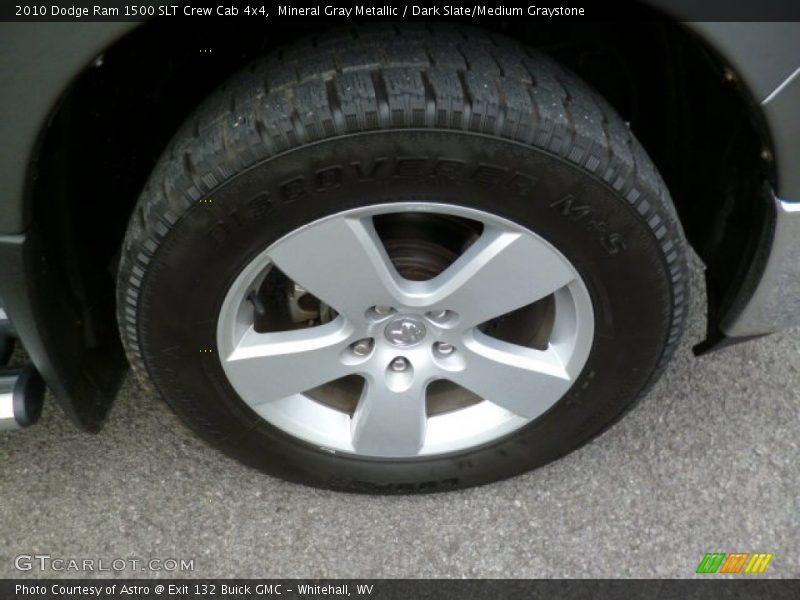 Mineral Gray Metallic / Dark Slate/Medium Graystone 2010 Dodge Ram 1500 SLT Crew Cab 4x4
