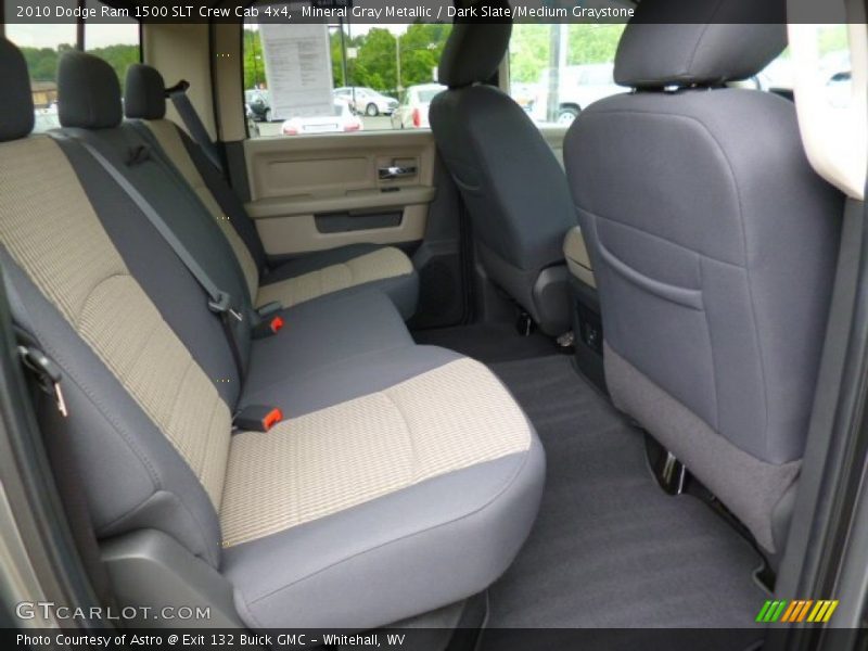 Mineral Gray Metallic / Dark Slate/Medium Graystone 2010 Dodge Ram 1500 SLT Crew Cab 4x4